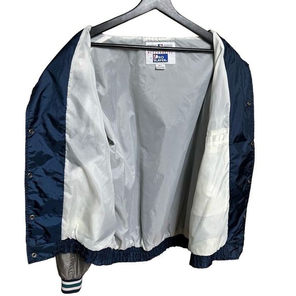 Vintage Pro Player Seattle Mariners Bomber Jacket Large - Picture 3 of 5